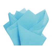 Coloured Tissue Paper Light Blue 500 x 700mm Pack of 5