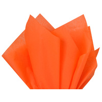 Coloured Tissue Paper Orange 500 x 700mm Pack of 5