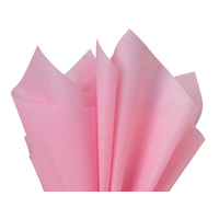 Coloured Tissue Paper Pink 500 x 700mm Pack of 5