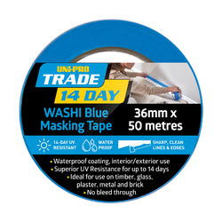 Uni Pro 14 Day Washi Masking Tape 24mm x 50mt