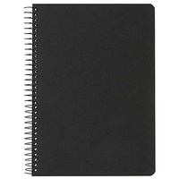 Premium Visual Diary Landscape A5 110gsm 60 sheets Single Wire Black Cover