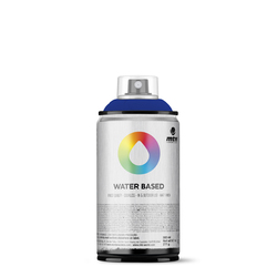 Montana Water Based Spray Paint 300ml Primary Blue Deep