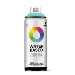 Montana Water Based Spray Paint 400ml - Phthalo Blue Light