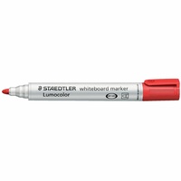 Whiteboard Markers 2mm Bullet - Red