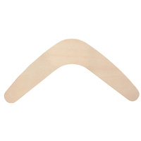 Wooden Boomerangs 25cm Packet of 10
