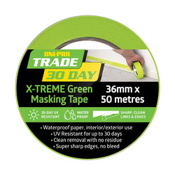 Uni-Pro Trade 30 Day Xtreme Green Masking Tape