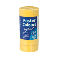 Zart Poster Colour Powder Paint Refill Brilliant Yellow Pack of 6