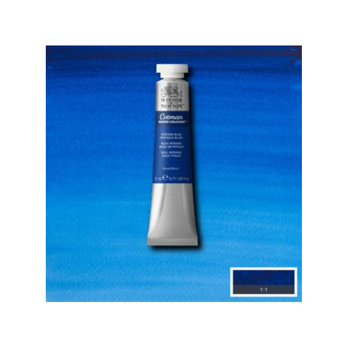 Cotman Student Water Colours Intense Blue (Phthalo Blue) 327 8ml