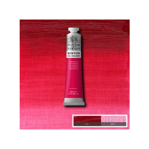 W&N Winton Oil 200ml - Permanent Rose 502