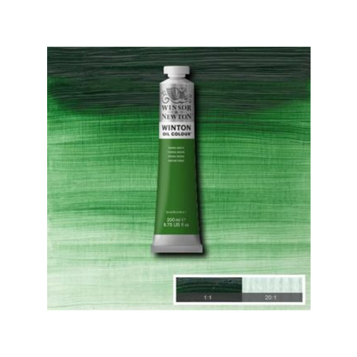 W&N Winton Oil 200ml - Terre Verte 637