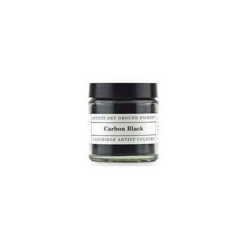 Langridge Dry Ground Pigment 120ml Series 1 Carbon Black