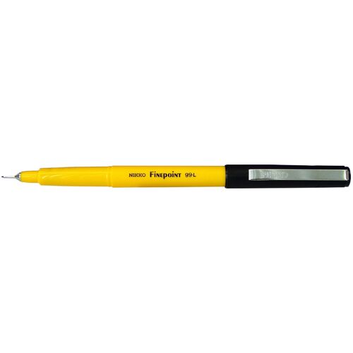Nikko 99L Finepoint Pen 0.4mm Black Box of 12