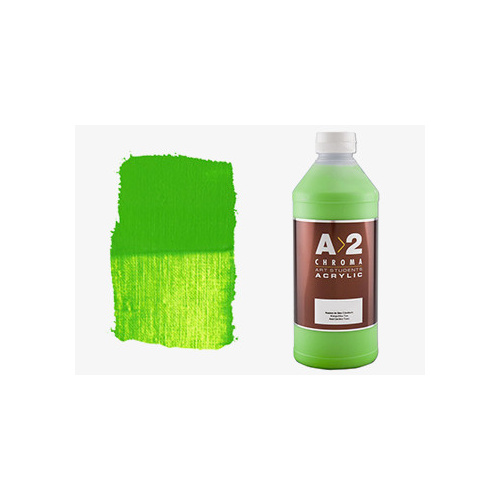 A2 Chroma Art Students Acrylic 1 Litre - Green Light