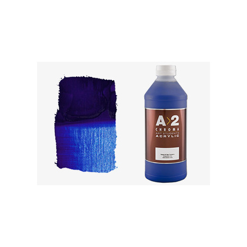 A2 Chroma Art Students Acrylic 1 Litre - Ultramarine Blue