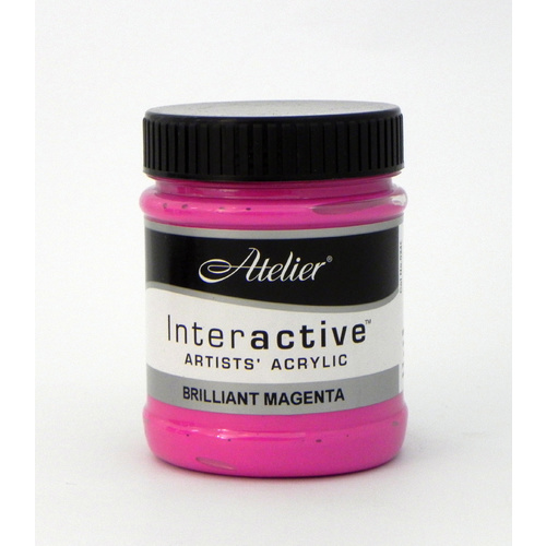 Atelier Interactive Artists Acrylics S3 Brilliant Magenta 250ml