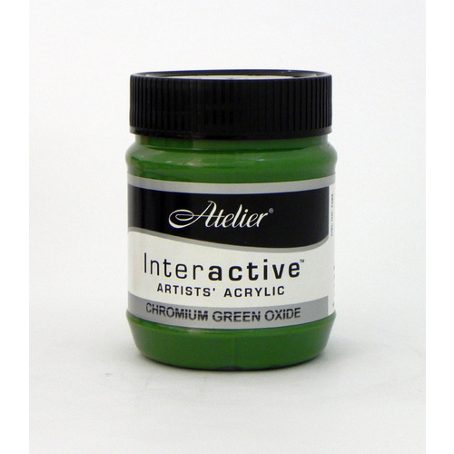 Atelier Interactive Artist's Acrylics S2 Chrom Green Oxide 250ml