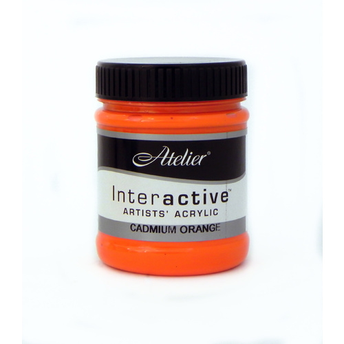 Atelier Interactive Artist's Acrylics S4 Cadmium Orange 250ml