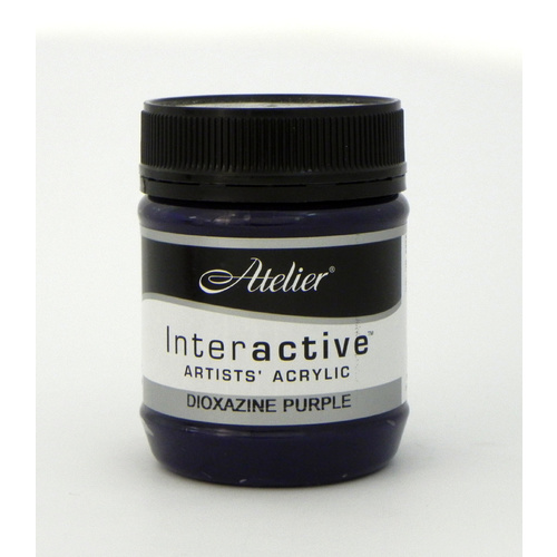 Atelier Interactive Artists Acrylics S3 Dioxazine Purple 250ml
