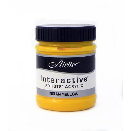 Atelier Interactive Artist's Acrylics S2 Indian Yellow 250ml