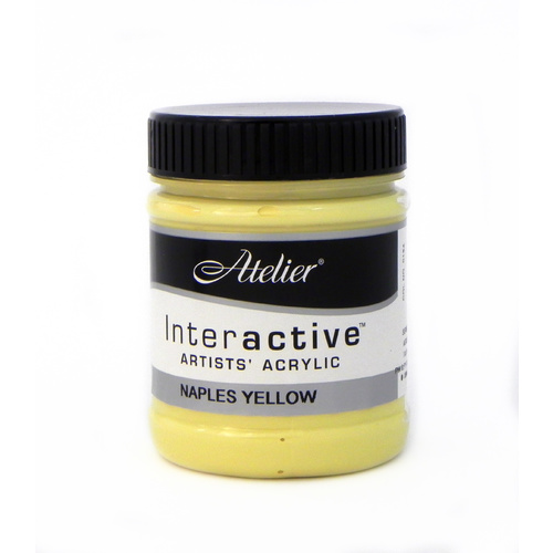 Atelier Interactive Artist's Acrylics S1 Naples Yellow 250ml