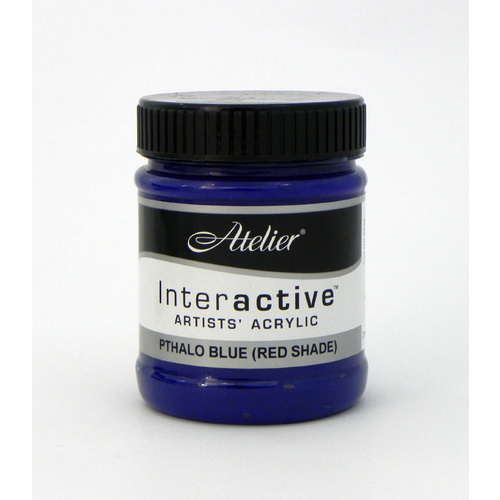 Atelier Interactive Artist's Acrylics S2 Pthalo Blue (Red Shade) 250ml