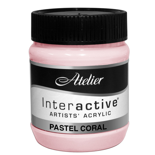 Atelier Interactive Artists Acrylics S1 Pastel Coral 250ml