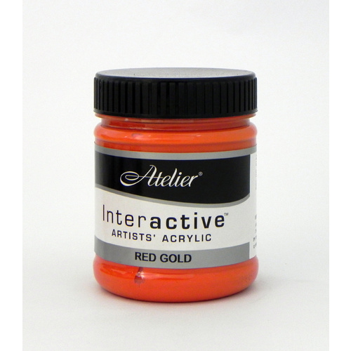 Atelier Interactive Artists Acrylics S3 Red Gold 250ml
