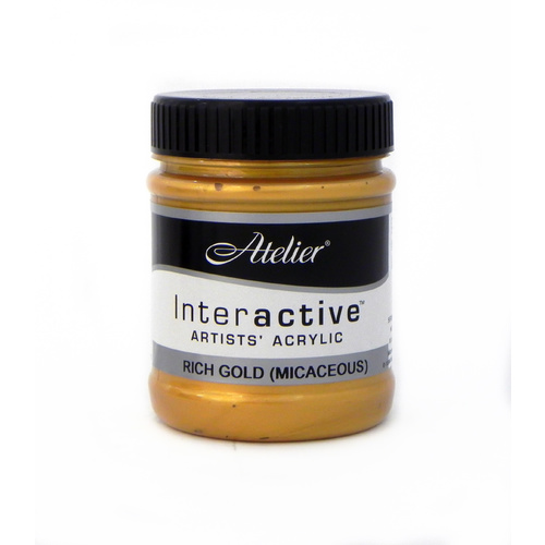 Atelier Interactive Artist's Acrylics S4 Rich Gold 250ml
