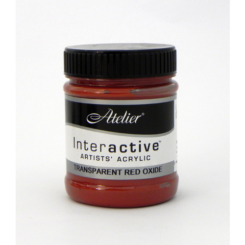 Atelier Interactive Artist's Acrylics S2 Transparent Red Oxide 250ml
