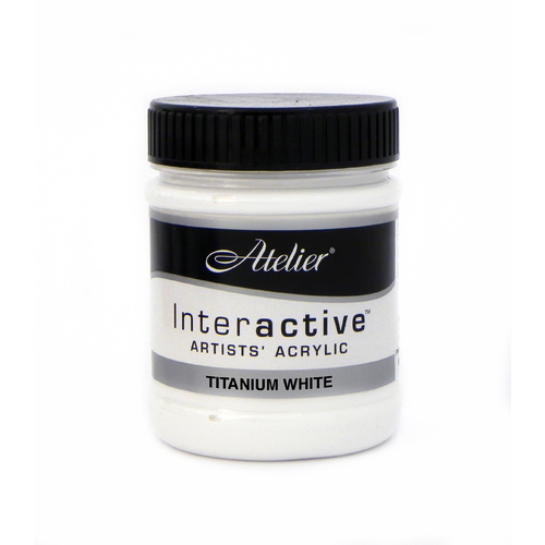 Atelier Interactive Artist's Acrylics S1 Titanium White 250ml