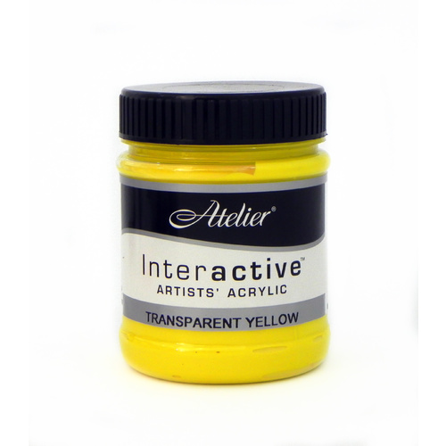 Atelier Interactive Artist's Acrylics S2 Transparent Yellow 250ml