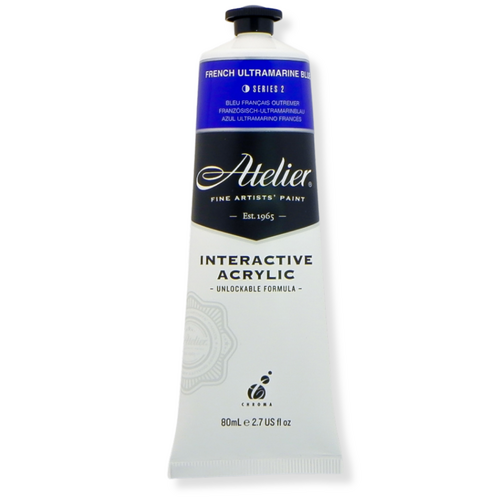 Atelier Interactive Artist's Acrylics S2 French Ultramarine 80ml