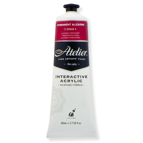 Atelier Interactive Artist's Acrylics S4 Permanent Alizarine 80ml