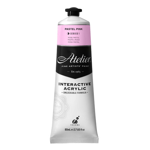 Atelier Interactive Artists Acrylics S1 Pastel Pink 80ml