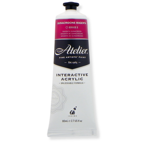 Atelier Interactive Artists Acrylics S3 Quinacridon Magenta 80ml