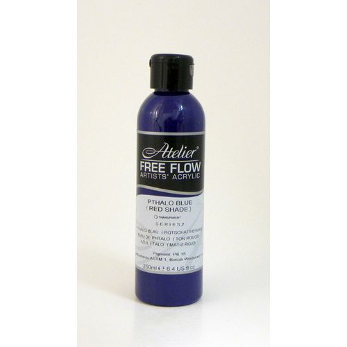 Atelier Free Flow 250ml S2 Phthalo Blue (Red Shade)