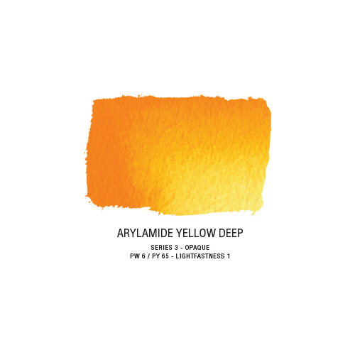 Atelier Free Flow Acrylics S3 Arylamide Yellow Deep 60ml