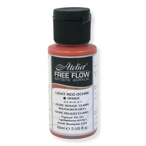 Atelier Free Flow Acrylics S1 Light Red Ochre 60ml