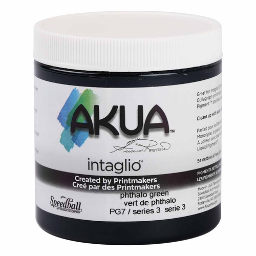 Akua Waterbased Intaglio Inks 237ml Phthalo Green
