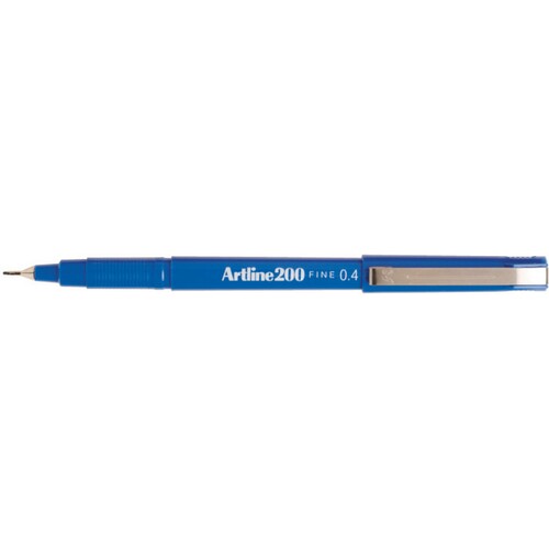 Artline 200 Fineliner Blue 12 Pack