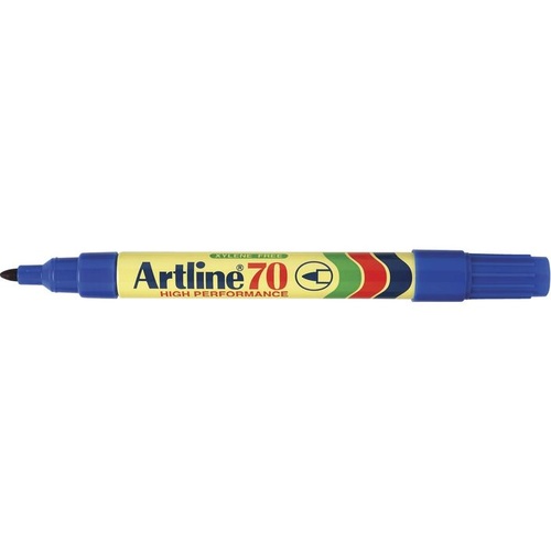 Artline 70 Permanent Marker Blue Box of 12