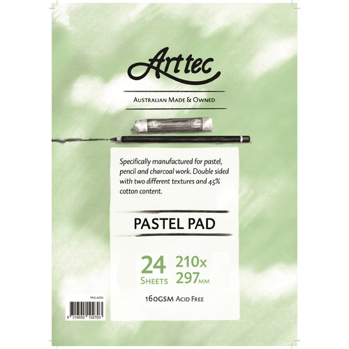 Pastel Pads 40% Cotton Rag Paper, A2 160gsm 24 Sheets