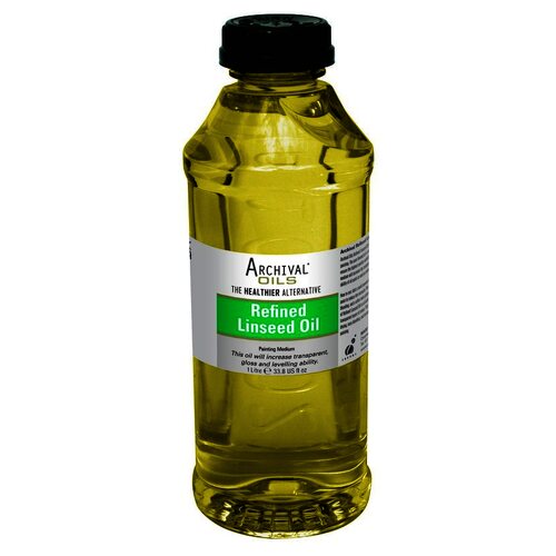 Archival Oils Refined Linseed Oil 1L