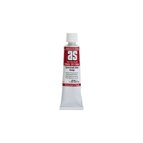 Art Spectrum Oil Colours 40ml Series 1 Spectrum Red Deep