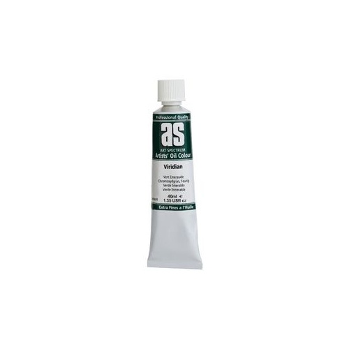 Art Spectrum Oil Colours 40ml Series 4 Viridian Green