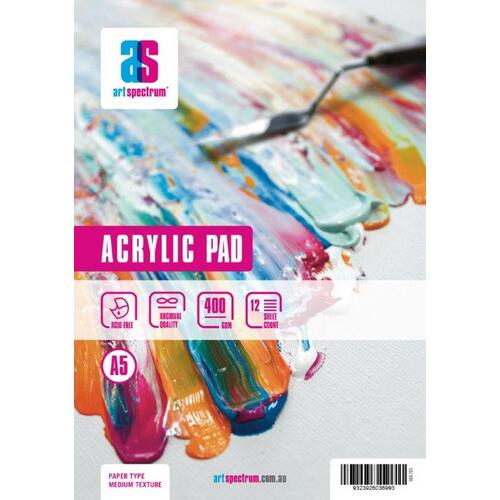 Art Spectrum Acrylic Pad 12 Sheets of A5