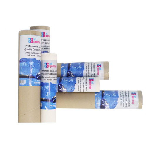Art Spectrum Mini Roll Double Primed Canvas 91cm x 5m (36” x 16’)