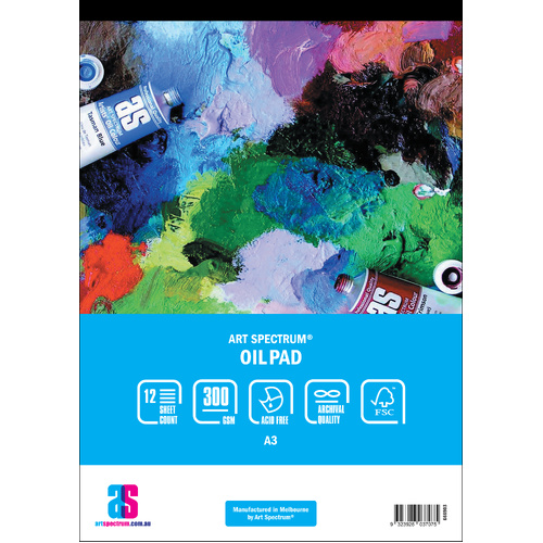 Art Spectrum Oil Pad A3 300gsm 12sht