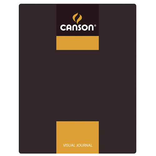 Carton of 10 Canson Visual Journals 60 Sheet 24x32 A4 Yellow