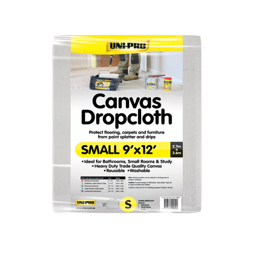 Canvas Duty Drop Sheet 1.5m x 3.6m